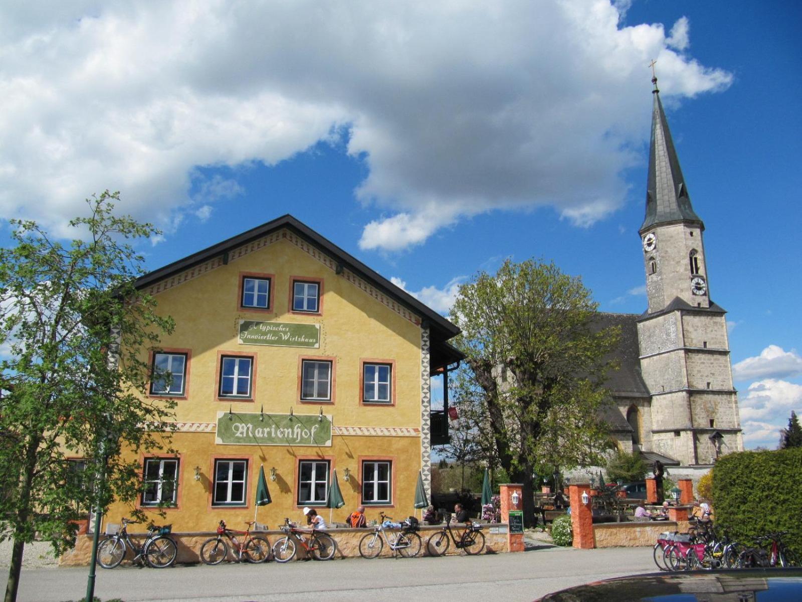 Gasthaus Marienhof Kirchdorf am Inn Exterior foto